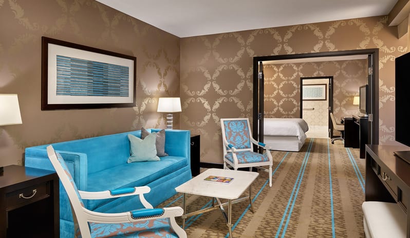 One Bedroom Suite Living