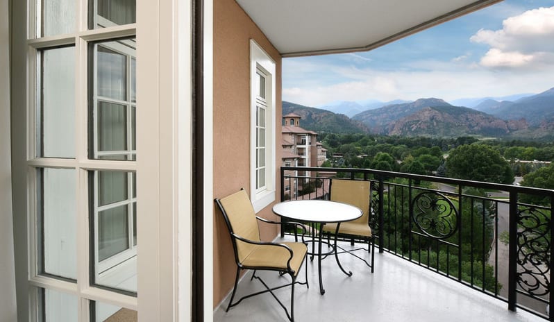 West Tower Patio Suites Terrace