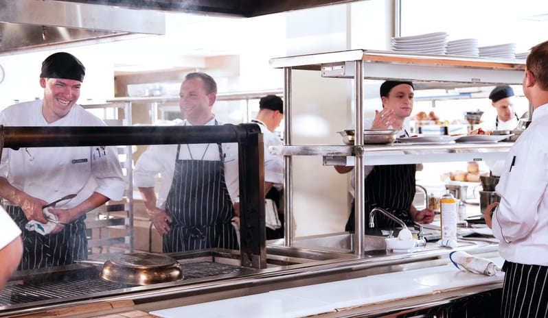 Edge Restaurant Kitchen