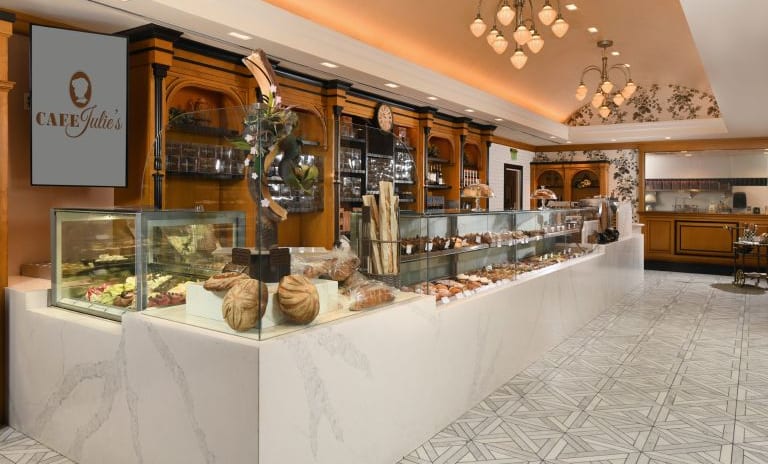 Cafe Julie's Interior