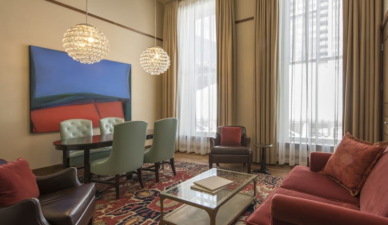 The Crawford Suite Living