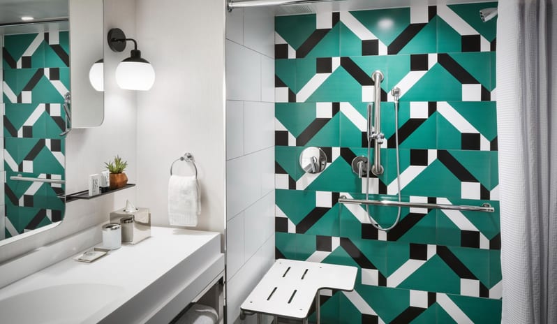 ADA Accessible Guestrooms Bathroom