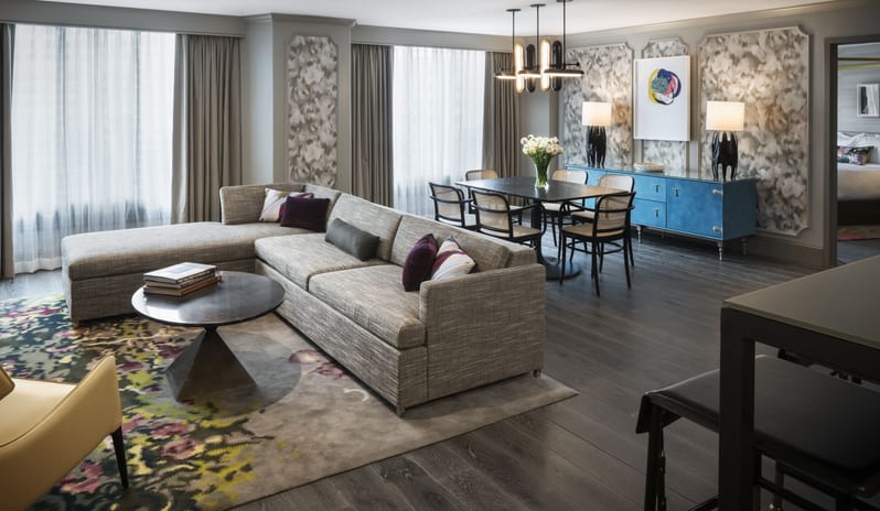 Presidential Suite Living