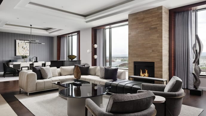 Three-Bedroom Presidential Suite Living