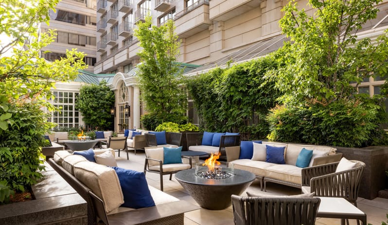 Fairmont Outdoor Seating Day