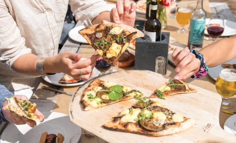 Brick Wood-Fired Kitchen And Bar