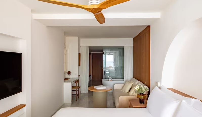 Junior Suite Sea View with Terrace Tub