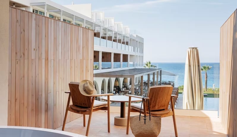 Junior Suite Sea View with Terrace Tub