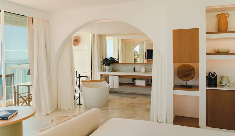 Ocean Suite Sea View with Terrace Tub