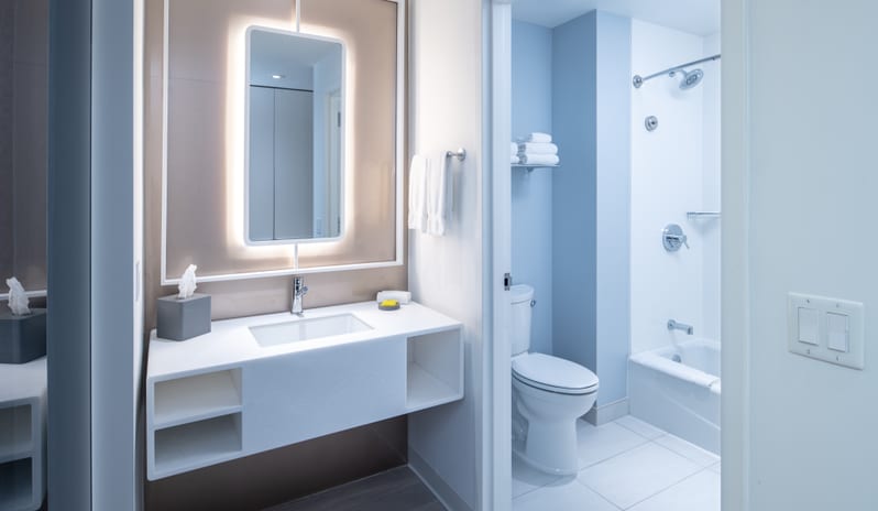 Stella Nova Model Room Bathroom, Artist Conceptual Rendering