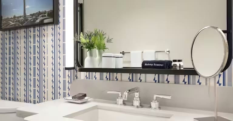 2 Queens Main Cabin Bathroom