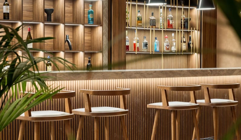 Xenia Lobby Check-In Bar