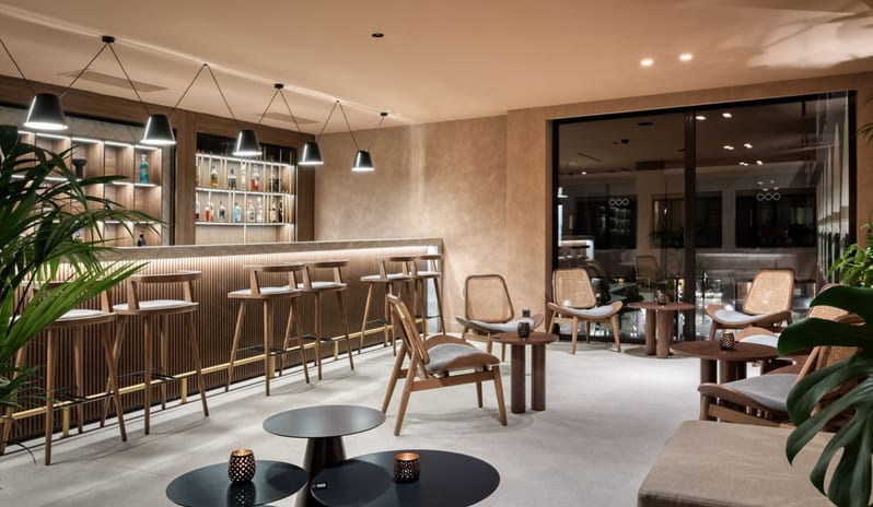 Xenia Lobby Check-In Bar