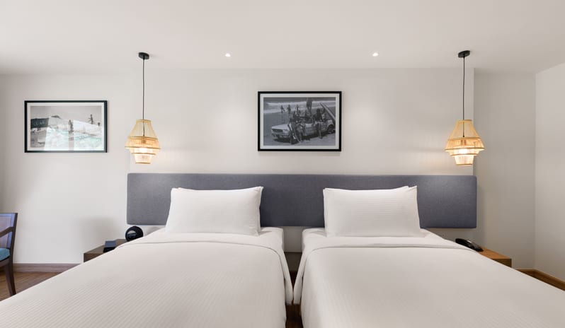 Deluxe Garden Balcony Twin Beds