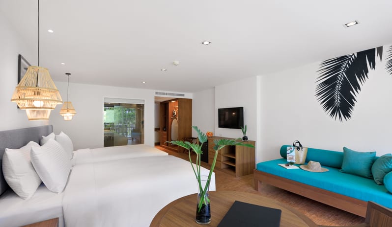 Deluxe Garden Balcony Twin Beds