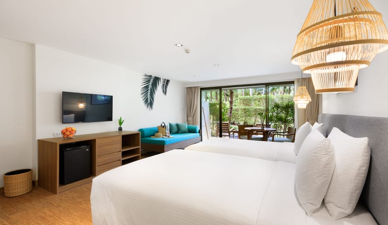 Deluxe Garden Terrace 2 Twins