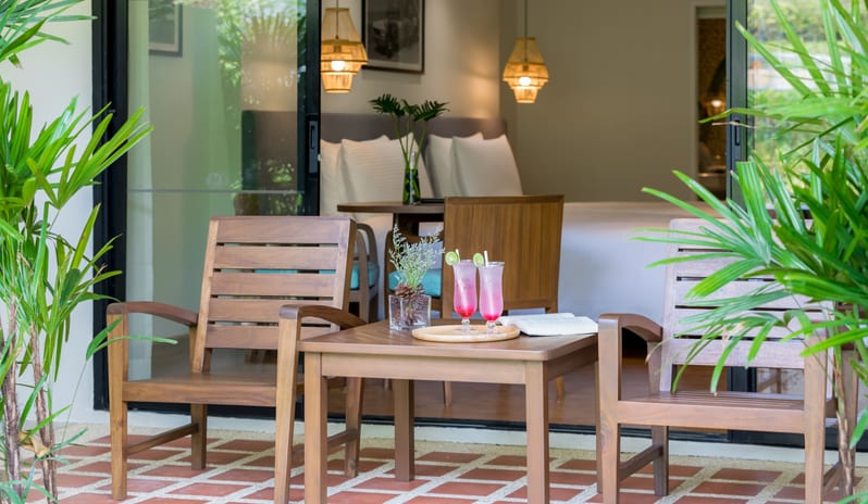 Deluxe Garden Terrace 2 Twins