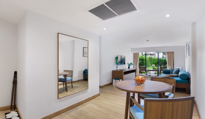 Garden Suite Living Area