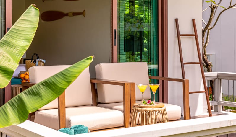 Garden Villa Balcony