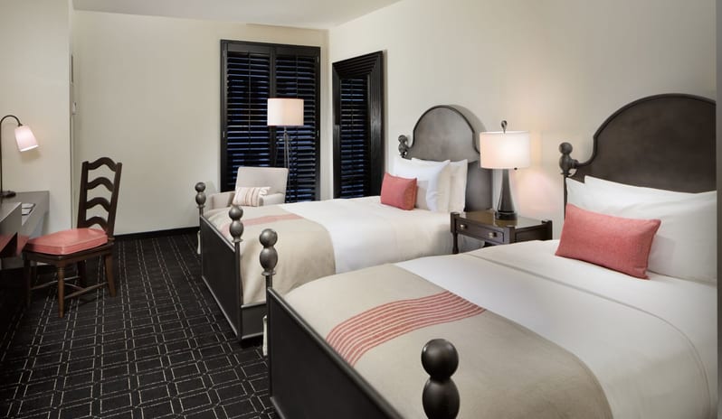 Classic Two Double Beds