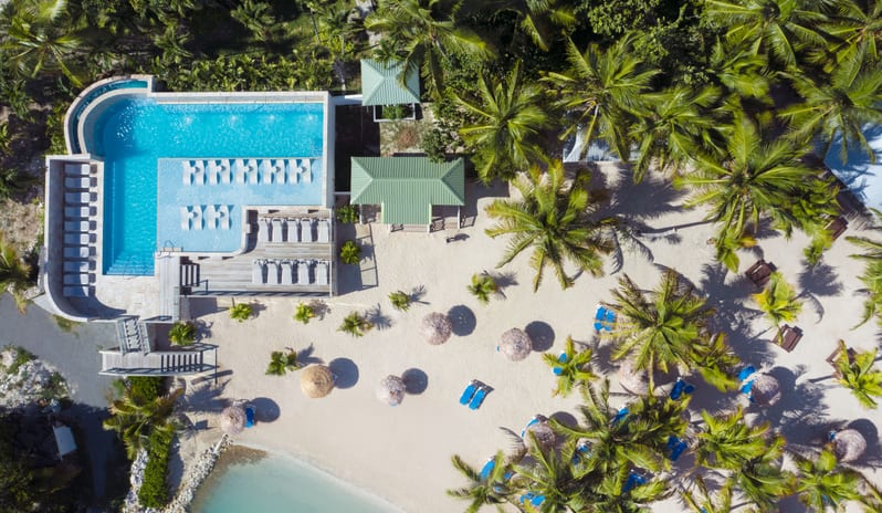 The Verandah, Aerial