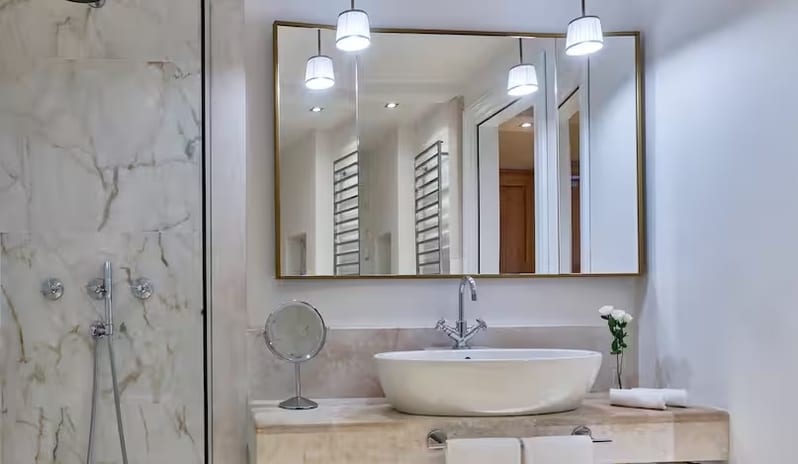 Junior Suite with Sea View, Bathroom