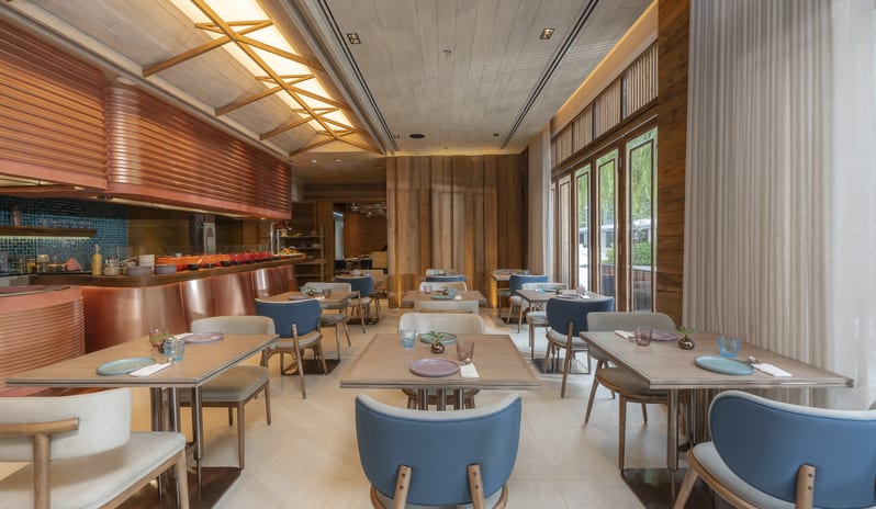 NAVA Restaurant, Tables