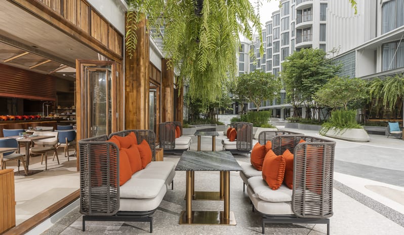 NAVA Restaurant, Outdoor Seating