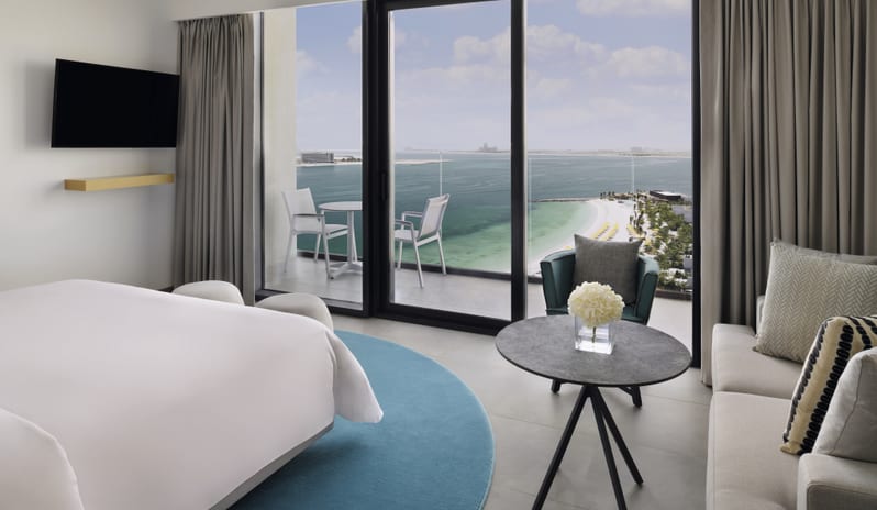 Mövenpick Resort Al Marjan Island - Bedroom View
