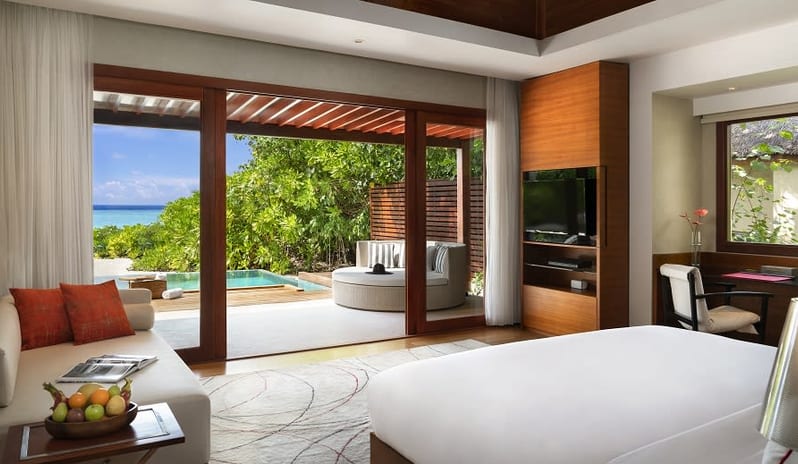Family Beach Pool Villa Bedroom with View