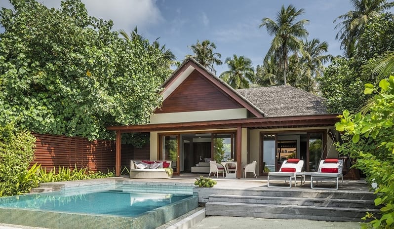 Family Beach Pool Villa Exterior