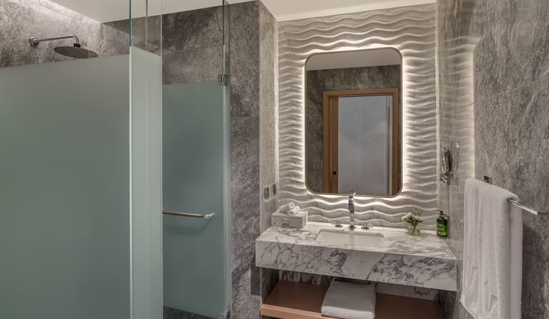 Deluxe Room Sea View, Bathroom