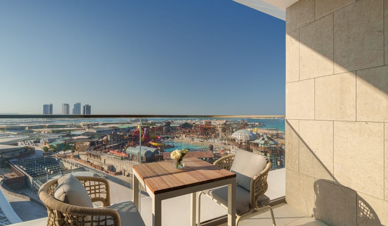 Deluxe Room Water Park View, Balcony