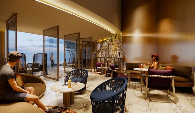 The Tin Lounge, Interior