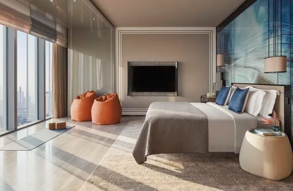 middle-east-holidays-dubai-one-only-royal-mirage-residence-spa-hotel - sanctuary-suite-bedroom