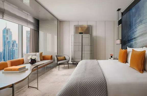 middle-east-holidays-dubai-one-only-royal-mirage-residence-spa-hotel - za’abeel-room-king-bed