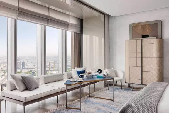 Grand Za’abeel Room King, Sofa view