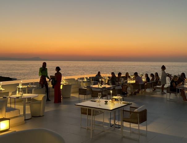 The White Restaurant, Sunset View