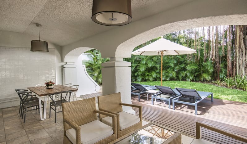 Two Bedroom Pool Apartment, Outdoor Space