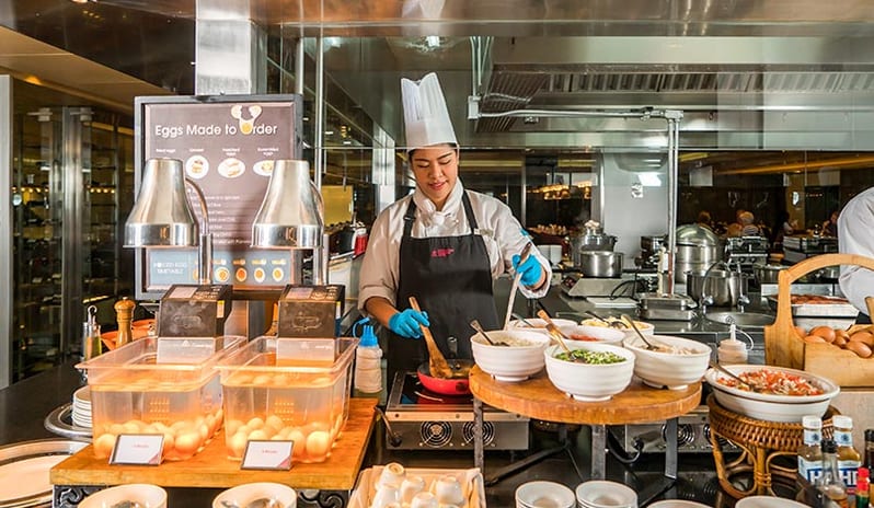 Citi Bistro, Breakfast Service