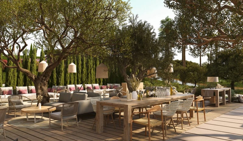 The Garden, Dining Tables