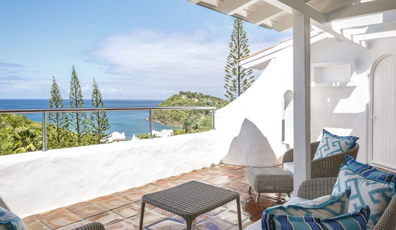 One Bedroom Ocean View Villa, Balcony