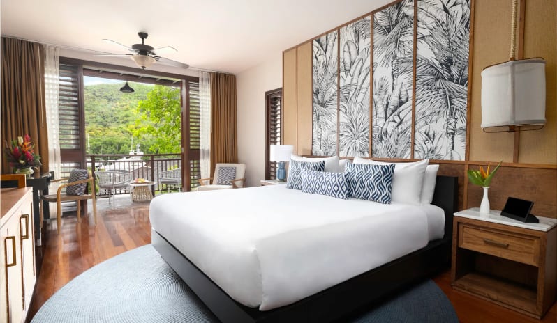 Junior Suite Garden View, Main Bed