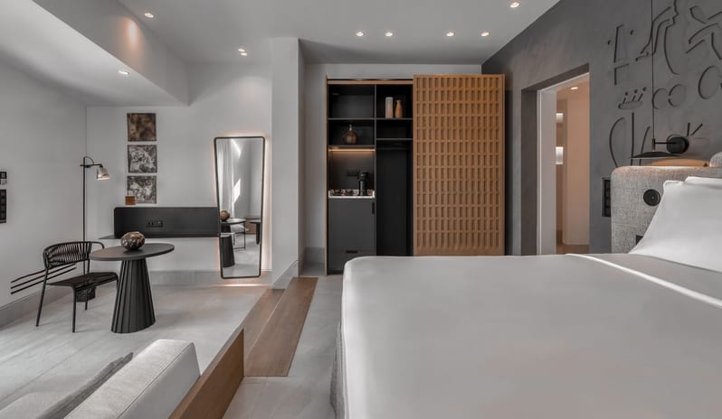 Anesis Bungalow with Zen Pool, Bedroom