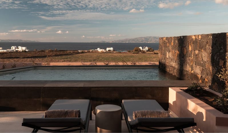 Senses Bungalow Sea View with Zen Pool, Sun bed View