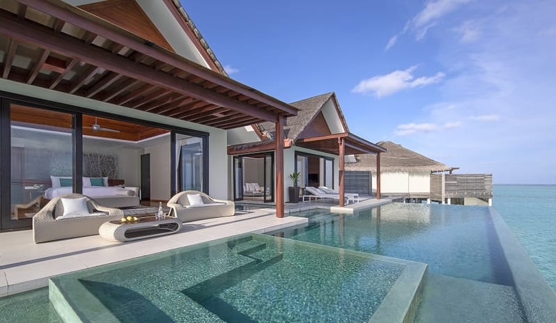 One Bedroom Water Pavilion With Pool, Exterior