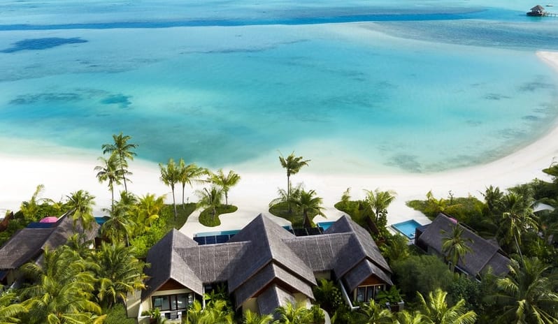 Three Bedroom Family Beach Pavilion with Pools, Aerial
