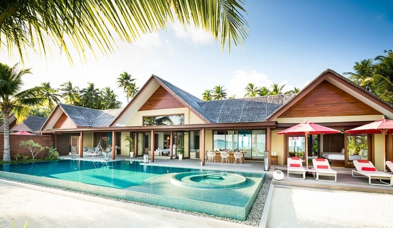 Three Bedroom Family Beach Pavilion with Pools, Exterior view