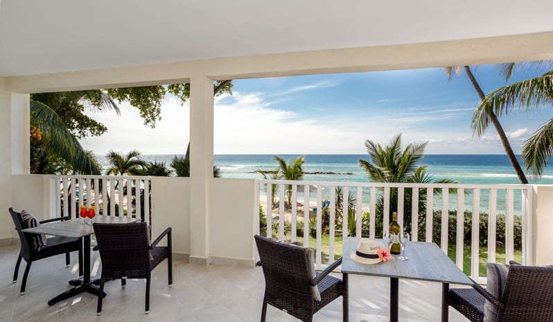 Two Bedroom Ocean Front Suite, Balcony
