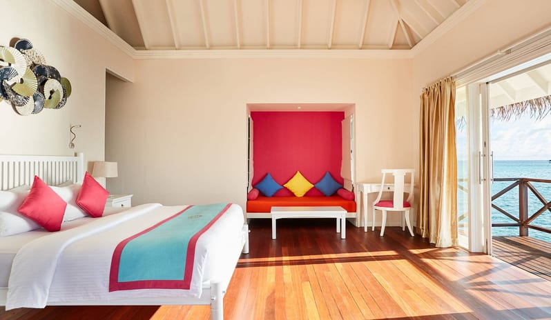 Sunset Reef Villa, Bed